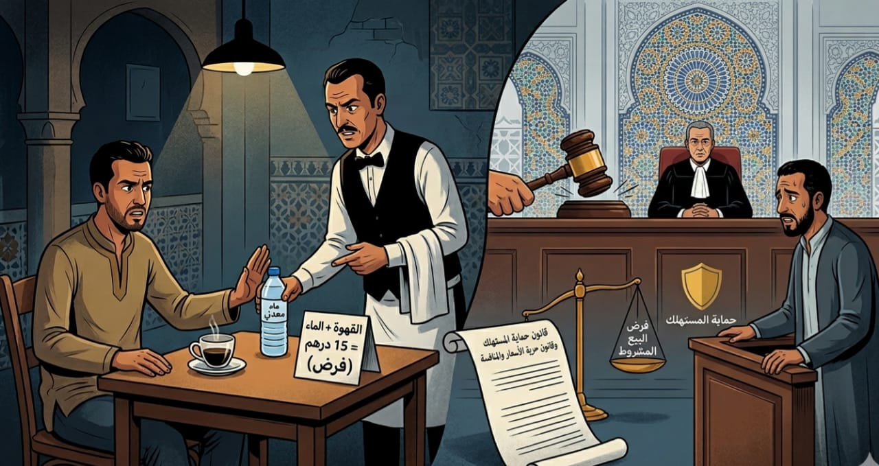 ​​”إجبارية الماء” مع القهوة تجر صاحب مقهى إلى القضاء: هل انتهى زمن “الفرض” على الزبائن؟